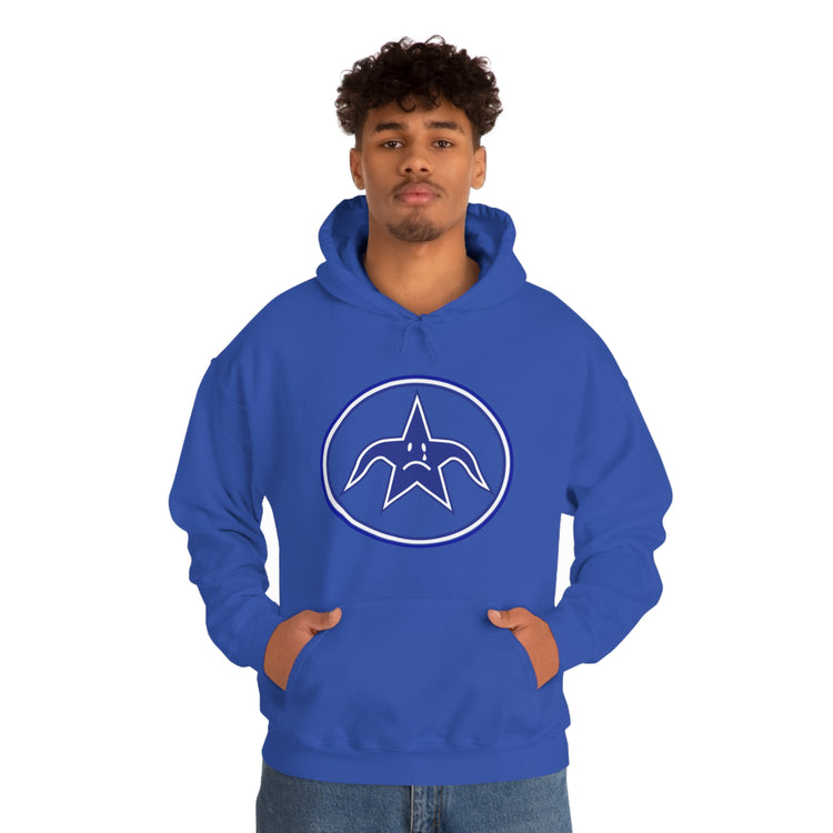 Sadboy hoodie in royal blue